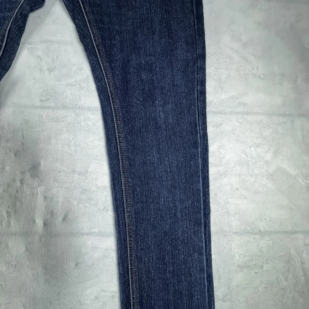 BQB‎ Womens Skinny Jeans Blue Dark Wash Denim Stretch 5-Pocket Slim Fit Size 7